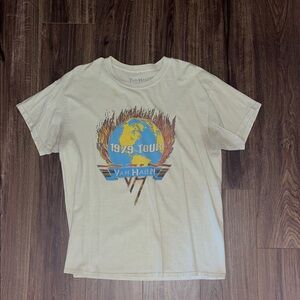 Van Halen 1979 Tour Graphic Tee - Cream